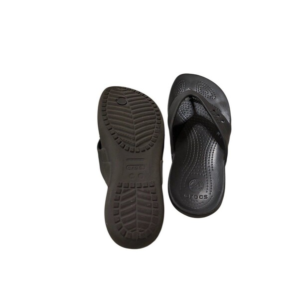 Crocs Sandals Women 8 Dark Brown Kadee II - Picture 3 of 5